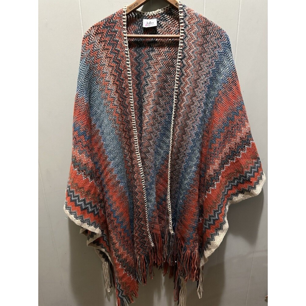 Lulla Collection by Bindya Womens Multi Color Southwestern Kimono Cardigan OSFM